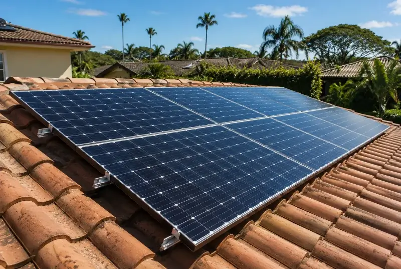 Installation de panneaux solaires à Saint-Lager